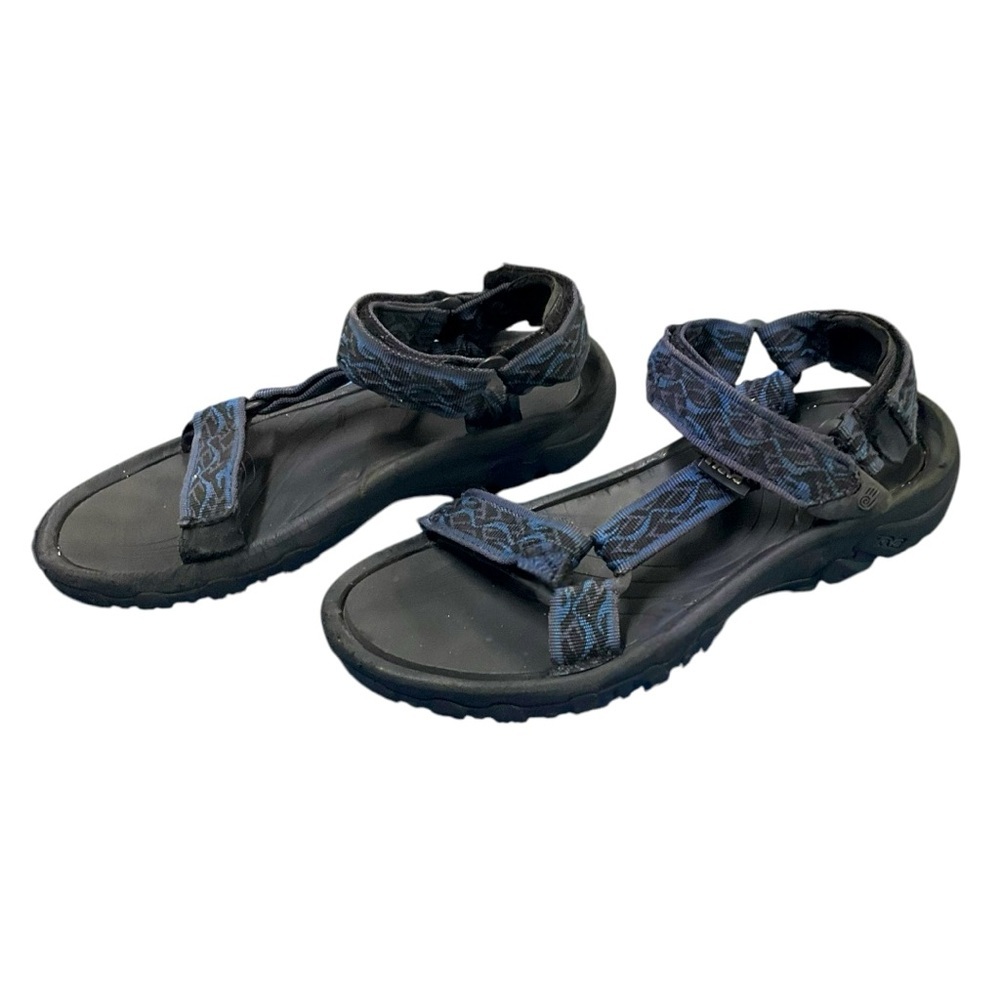 Teva Hurricane XLT 4156 Woman’s Size 7 Hiking Outdoor Water Sandals Blue Black‎ - Picture 2 of 8